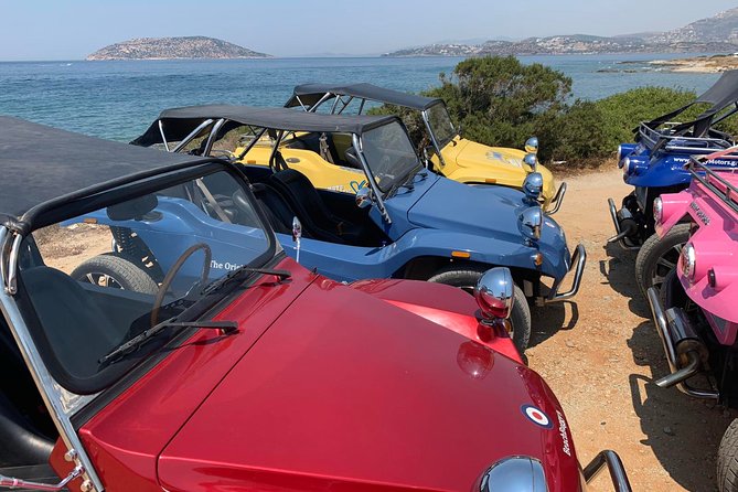 Buggy Tour in Ancient Ruins and Temples around Athens-SOUNIO Poseidon Temple - The Road to Cape Sounio