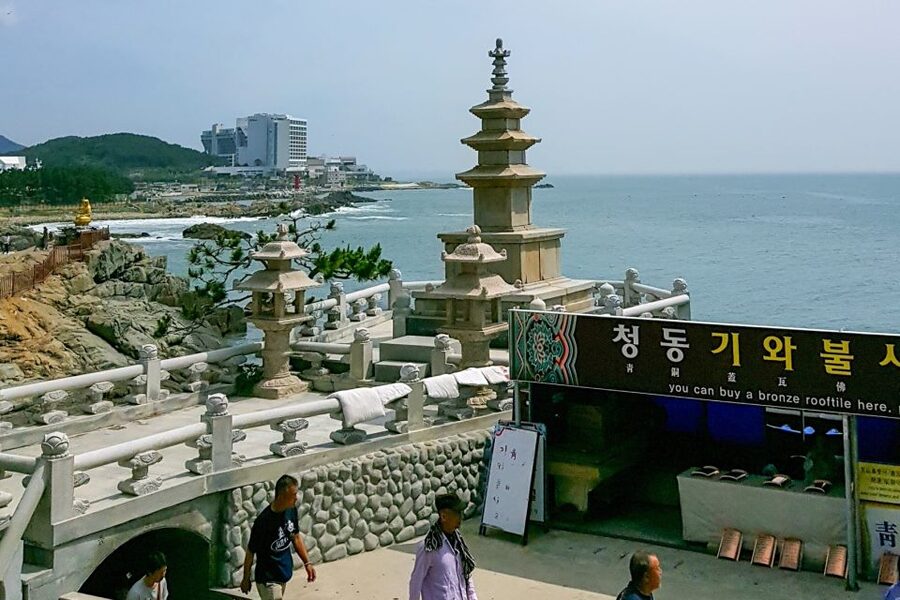 Busan Day Tour with Haedong Yonggungsa Temple & More - Hwangnyeongsan and the high view over Busan