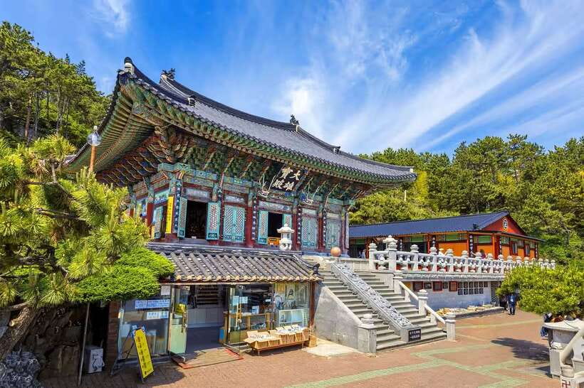 Busan's Best: Sea Temples, Yacht Tour & Sky Capsule Day Tour - Gamcheon Culture Village after the coast