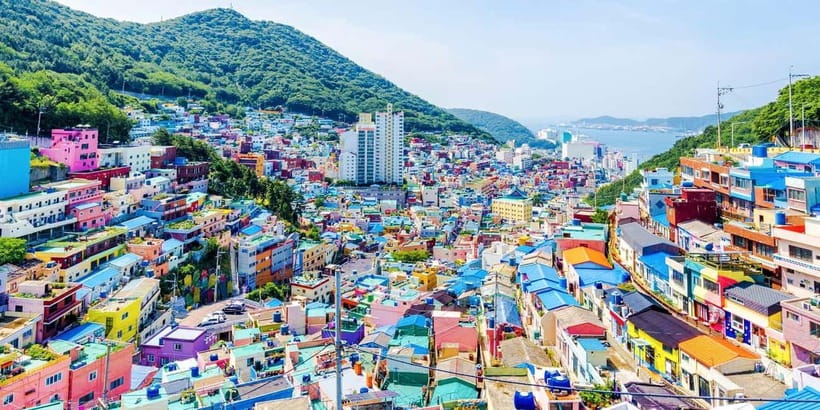 Busan Tour: Gamcheon Village & Yonggungsa Temple + Lunch - Gamcheon Culture Village: Two Hours Among Hillside Art