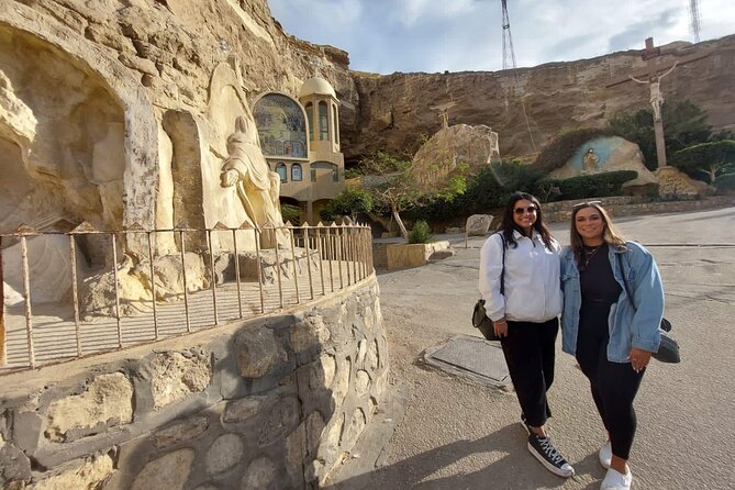 Cairo Old Coptic Church and Monastery St Simon Cave Church - The Hanging Church and the Holy Family crypt