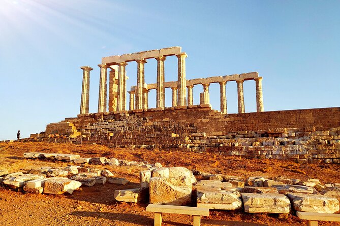 Cape Sounio and Temple Poseidon Tour with Swimming - Leaving Athens Through Glyfada