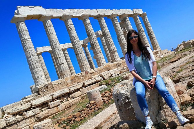 Cape Sounio, Poseidon Temple (5 hours). Day or Evening/ Sunset tour - Reaching the Temple of Poseidon