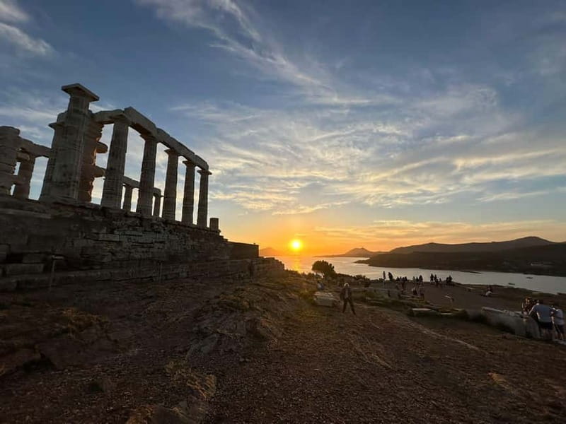 Cape Sounio Private Tour Temple of Poseidon Athenian Riviera - Vouliagmeni Lake: a calm first stop
