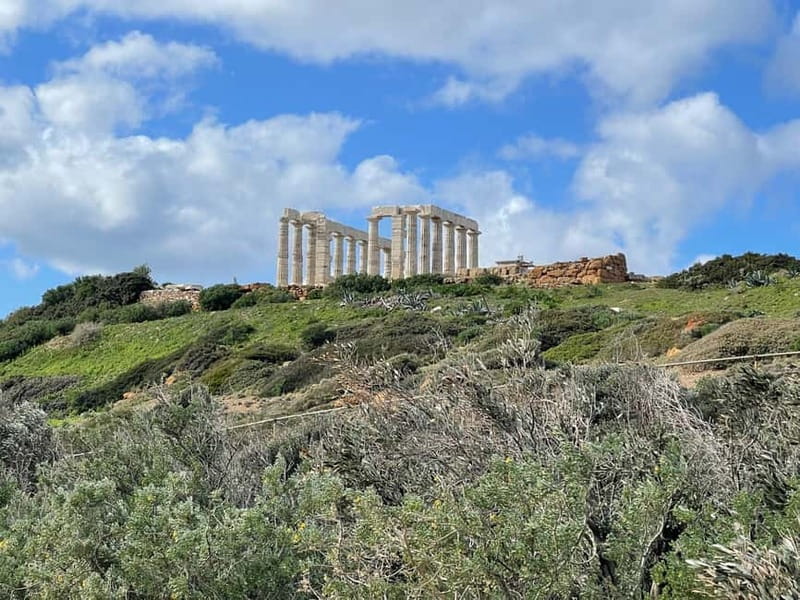 Cape Sounio Private Tour Temple of Poseidon Athenian Riviera - The extra 30 minutes for views and a slower pace