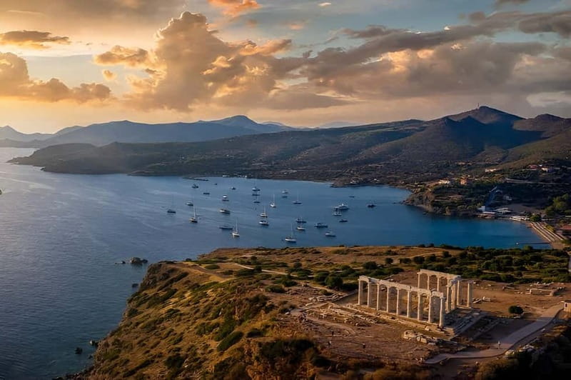 Cape Sounion, Temple of Poseidon,Athens Riviera Private Tour - Cape Sounion and the hour at the cliffs