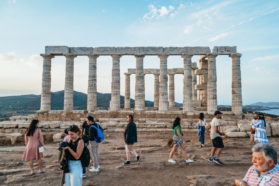 Cape Sounion & Temple of Poseidon: Small Group Tour - The Temple of Poseidon is the payoff