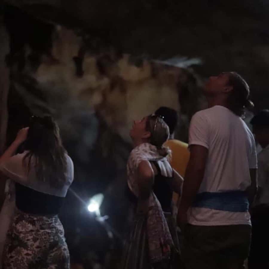 Chiang Dao Cave, Sticky Waterfall, Baan Den Temple Private - Climbing Bua Thong Sticky Waterfalls