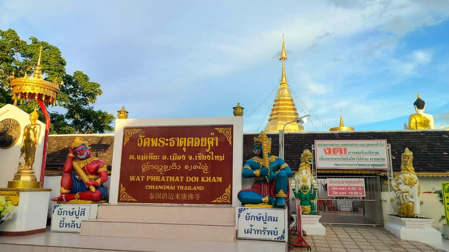Chiang Mai: Bamboo Rafting and Wat Phra That Doi Kham - The Mae Wang River rafting experience