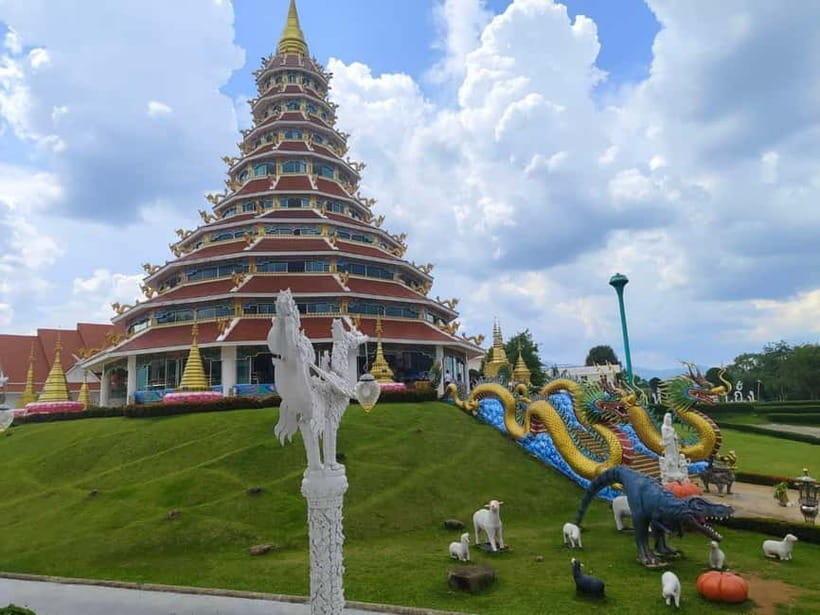 Chiang Mai: Chiang Rai Red, White, and Blue Temples day tour - The three-hour ride through Northern Thailand