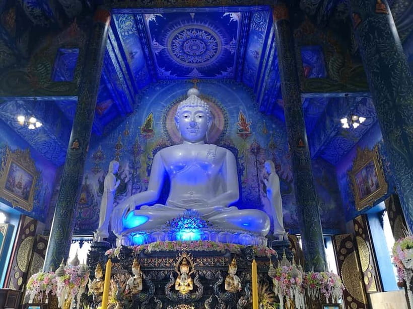 Chiang Mai: Chiang Rai Temples and Long-Neck Karen Village - Wat Rong Suea Ten: Chiang Rai’s blue temple