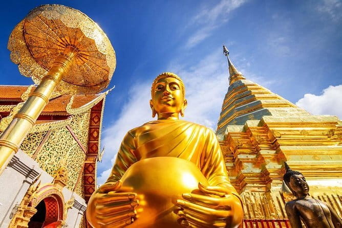 Chiang Mai Doi Suthep Temple and Wat Pha Lat Hike - Timing, meeting point, and cancellation terms