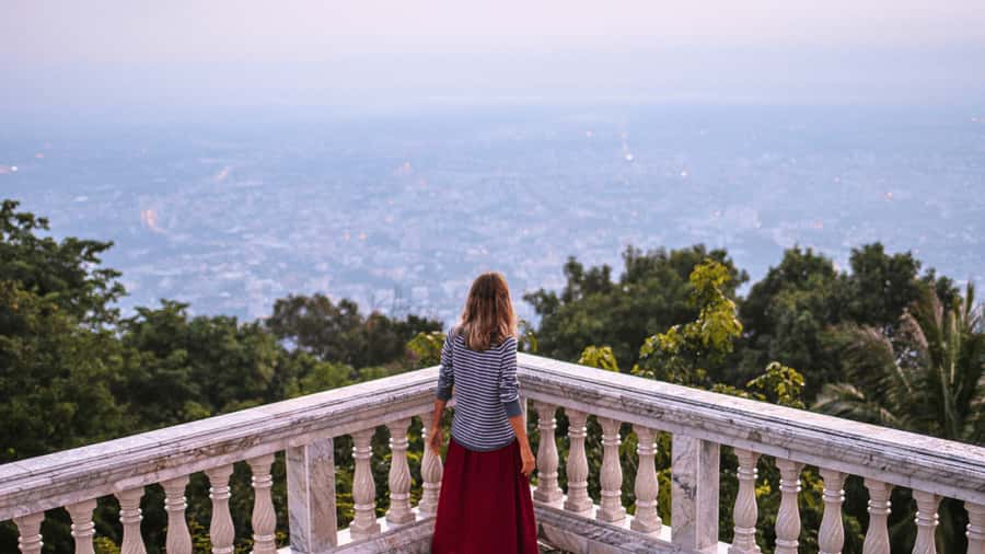 Chiang Mai: Doi Suthep, Wat Pha Lat and Michelin Food Tour - Doi Suthep after the forest temple