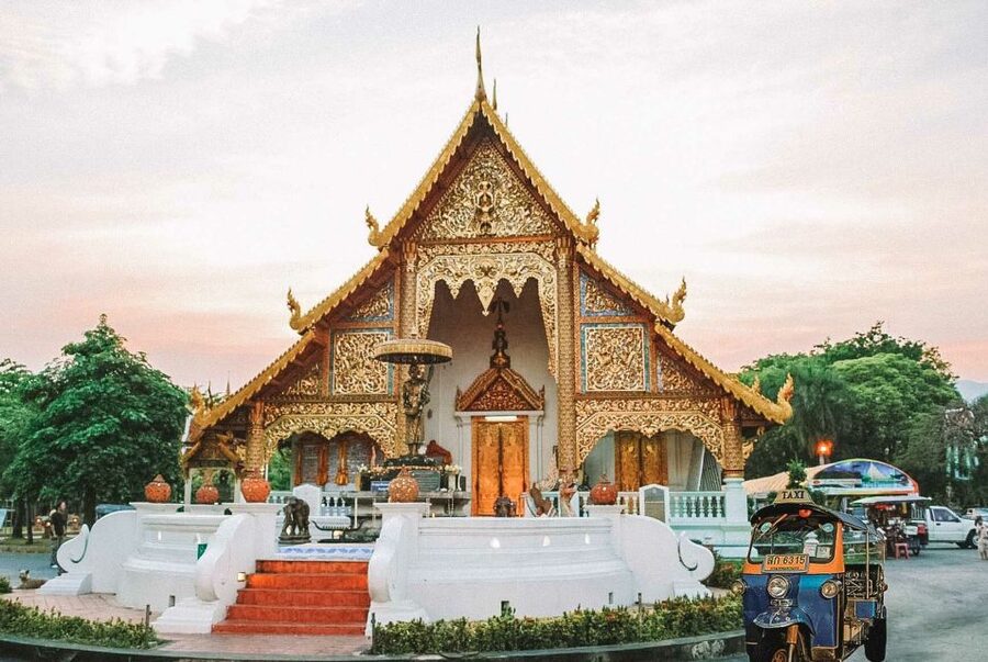 Chiang Mai: Private Tuk Tuk Tour of City Temples With Pickup - Wat Phra Singh’s Northern Thai Style