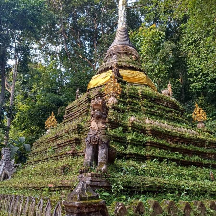 Chiang Mai Sunset Point,Wat Pha Lat,Wat Doi Suthep,Wat Umong - Guide service and the human side of the tour