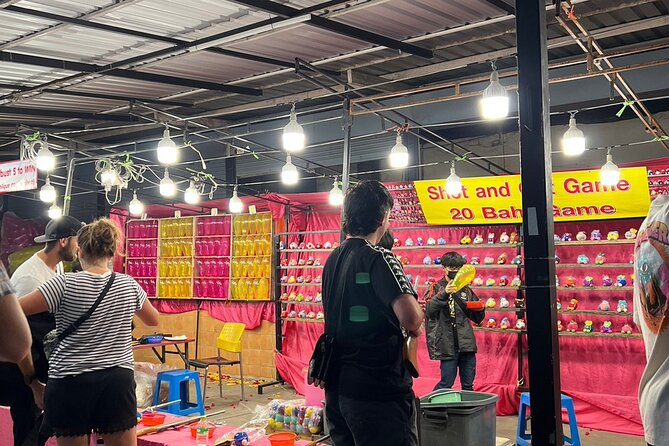 Chiang Mai Temples and Market Tuk-Tuk Evening Night Tour - The Night Bazaar, food, dessert, and shopping