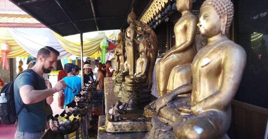 Chiang Mai: Wat Pha Lat & Wat Phra That Doi Suthep Tour - Wat Pha Lat: a quiet first stop in the forest