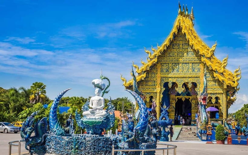 Chiang Mai: White and Blue Temples and Lalita Cafe - A very full day from Chiang Mai to Chiang Rai