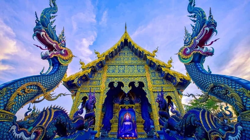 Chiang Mai: White and Blue Temples and Lalita Cafe - Mae Kachan Hot Spring, a useful first pause