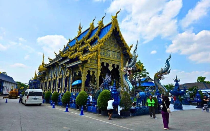 Chiang Mai: White & Blue Temples, Black House & Hill Tribes - Mae Kachan Hot Spring: a short first break