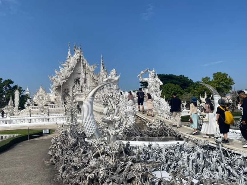 Chiang Rai: 3 Temples, Long Neck Village & Lalitta Café - The Blue Temple changes the mood completely