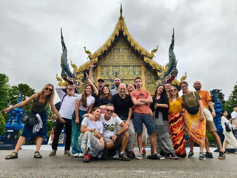 Chiang Rai: Iconic Temples & 7 Major Sites—River View Buffet - The day begins with Chiang Rai’s boldest temple