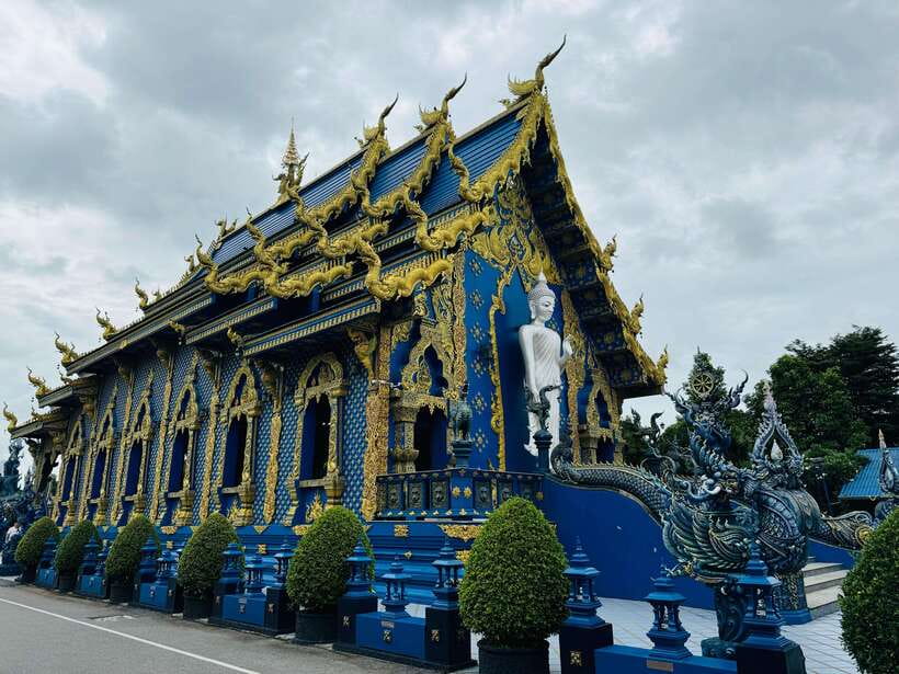Chiang Rai: Iconic Temples & 7 Major Sites—River View Buffet - Choui Fong Tea Plantation brings open views