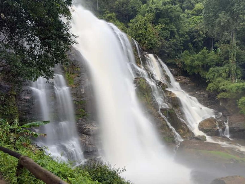 Chiangmai : Doi Inthanon unseen spot , Rice terrace & temple - Huay Sai Laung Waterfall requires more effort