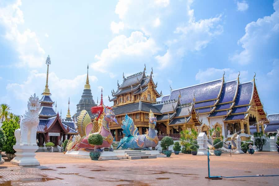 Chiangmai : Sticky waterfall & Land of angels & Wat ban den. - Dantewada Land of Angels: pretty, playful, and partly artificial