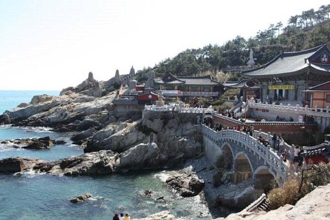 Cruise Layover Busan Highlight Tour with Sea temple and Gamcheon - Gamcheon Culture Village from the hillside