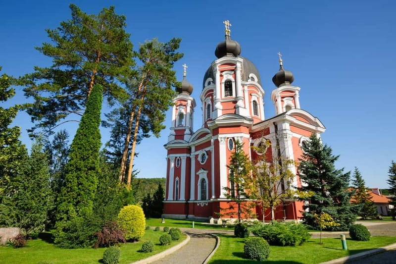 Curchi Monastery, Old Orhei and Cricova Winery (Optional) - Old Orhei: cliffs, archaeology, and a living cave church