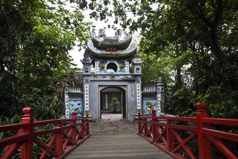 Cycling Through Hanoi: Old Quarter Pagodas & Red River Delta - B52 Lake and Hanoi’s wartime reminders