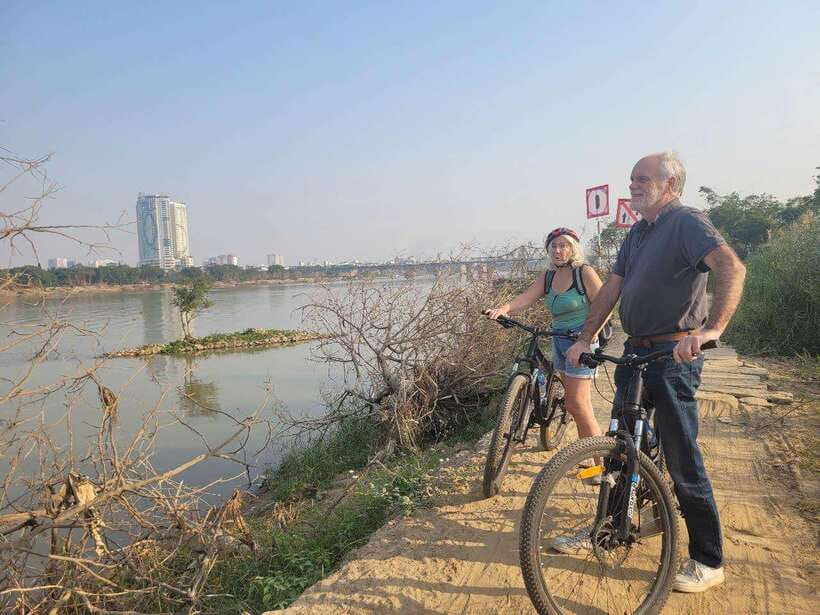 Cycling Through Hanoi: Old Quarter Pagodas & Red River Delta - Long Bien Bridge and the Red River Delta