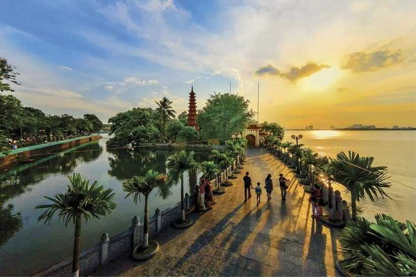 Cycling Through Hanoi: Old Quarter Pagodas & Red River Delta - Finishing with egg coffee at Giang Café