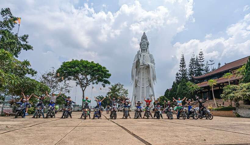 Dalat Countryside Motorbike Day Tour–Coffee Farms & Pagodas - Coffee plantations and the weasel coffee stop
