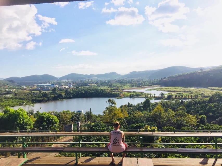 Dalat Group Easy Rider - Elephant Fall-Pagoda-Weasel Coffee… - Mountain views along Ta Nung Pass
