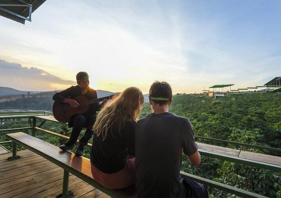 Dalat Group Easy Rider - Elephant Fall-Pagoda-Weasel Coffee… - Van Thanh Flower Village and Dalat’s farming side