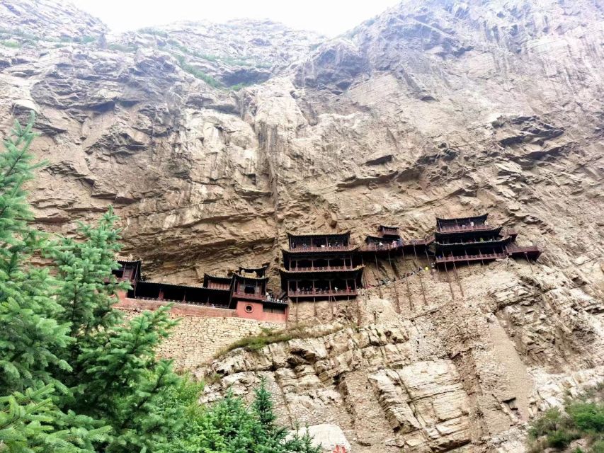 Datong: Temples and Grottoes day tour with tickets options - The Hanging Monastery: a temple on the cliff