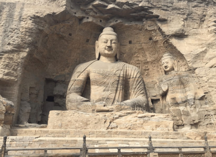 Datong: Transfer or Tour to Yungang Grottoes&Hanging Temple - The Hanging Temple and its cliffside construction