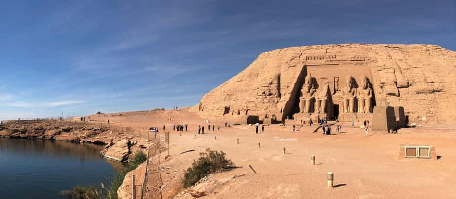 Day Tour To Abu Simbel Temple Complex From Aswan - Arriving at the Abu Simbel Temple Complex