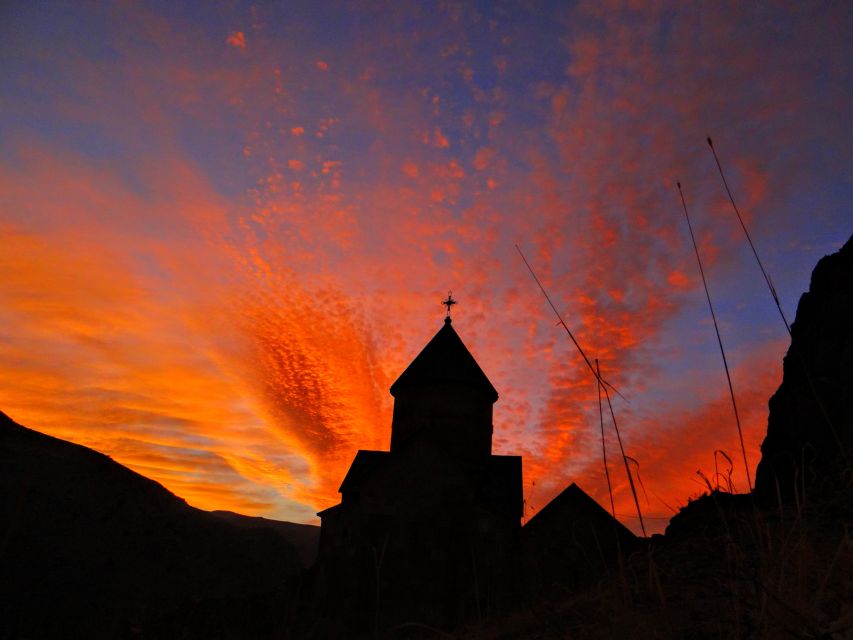 Day trip to Khor Virap, Areni Winery and Noravank Monastery - Noravank in the canyon