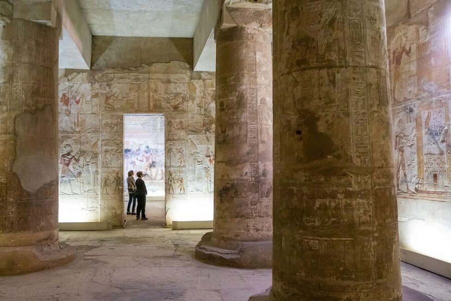 Dendera and Abydos Temples Guided Tour From Luxor - The guide can shape the whole experience