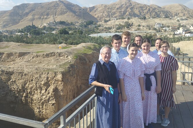 Discover about Bethlehem, Jordan River and temptation monastery - Tel es-Sultan and the ancient city of Jericho