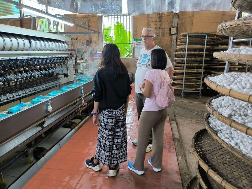 Discover Da Lat Waterfalls, Pagodas & Traditional Villages - Cricket Farm: a curious food stop