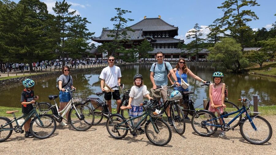 E-Bike Nara Highlights - Todaiji, Knives, Deer, Shrine - Why an e-bike works well in Nara Park