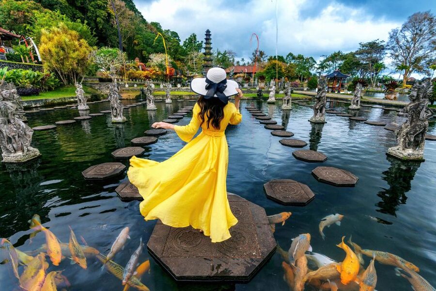 East Bali: Temples, Springs and Beaches - Tirta Gangga’s springs, statues, and garden paths