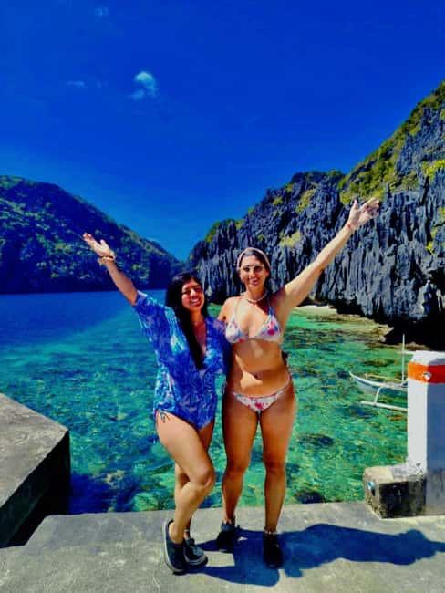 El Nido: Tour C with Matinloc Shrine and white sand beaches - Hidden Beach: lunch with a memorable setting