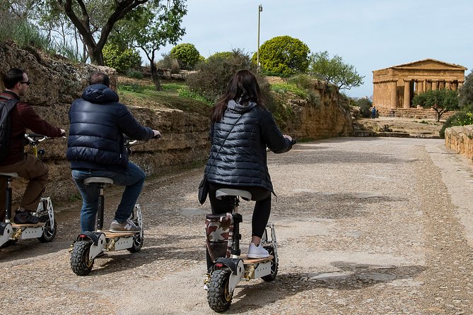 Electric scooter tour inside the Valley of the Temples Agrigento - The temples are the reward, not just the ride