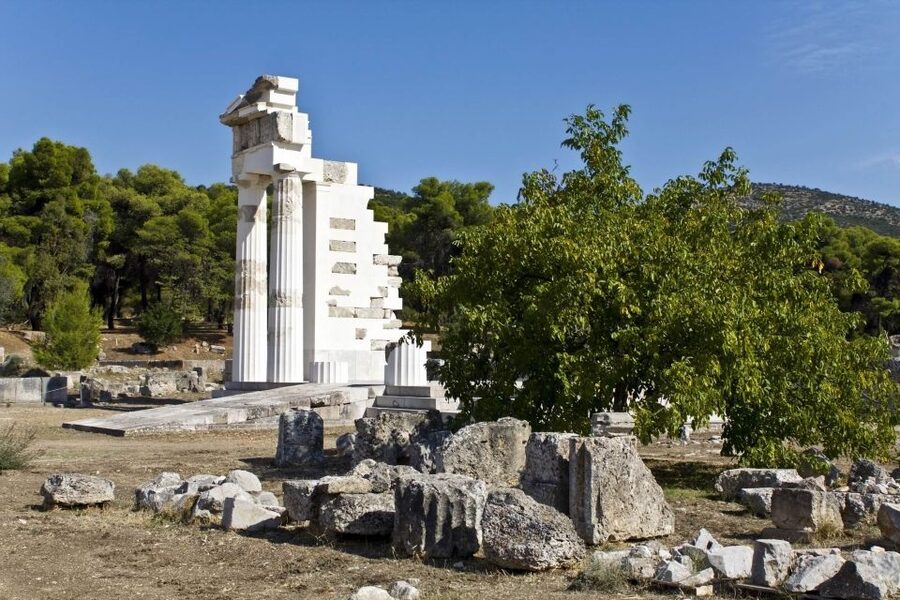 Epidaurus: Temple of Asclepius E-ticket & Audio Tour - Arriving at the Sanctuary of Asclepius