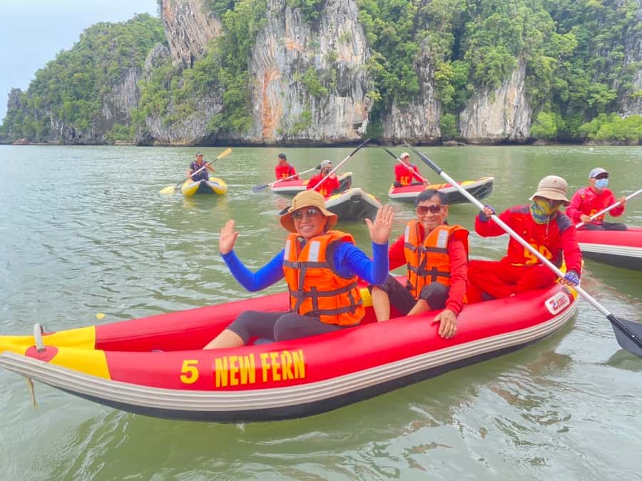 Explore Mangroves, James Bond Island, and Monkey Temple - From Phuket to Tha Dan by road